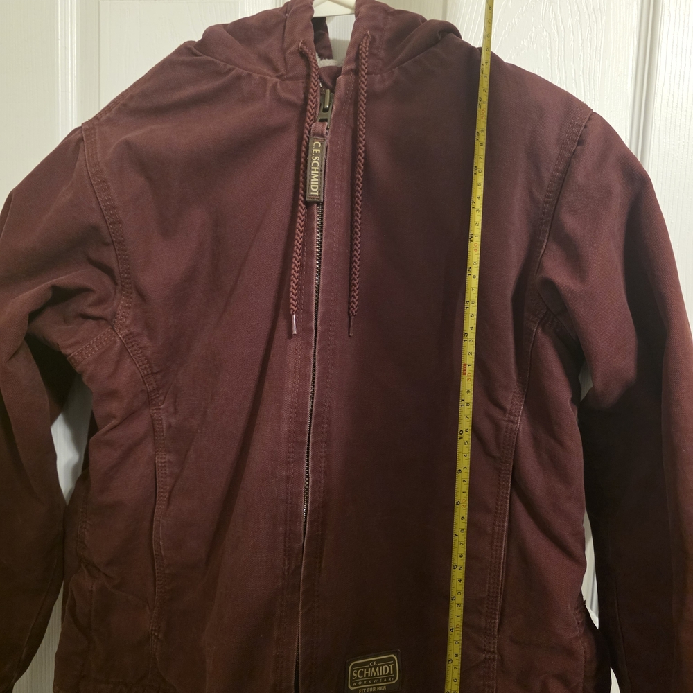 Women's Maroon Utility Jacket - image 6